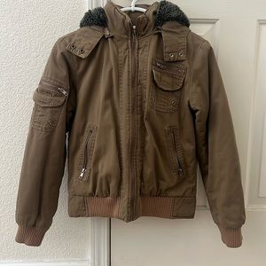 HONGYUE brown coat